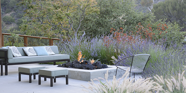 fire pit landscaping